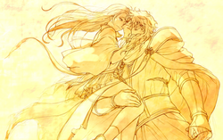 fan art 遙かなる時空の中で３　リズ先生と望美