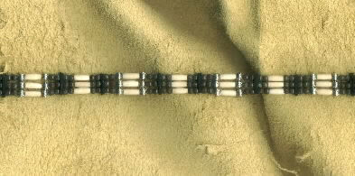 Thumbnail: Mini Bone or Horn 3 Strand Choker