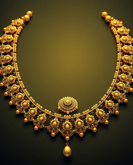 create an image of kerala treaditional necklace with hd quality.jpg