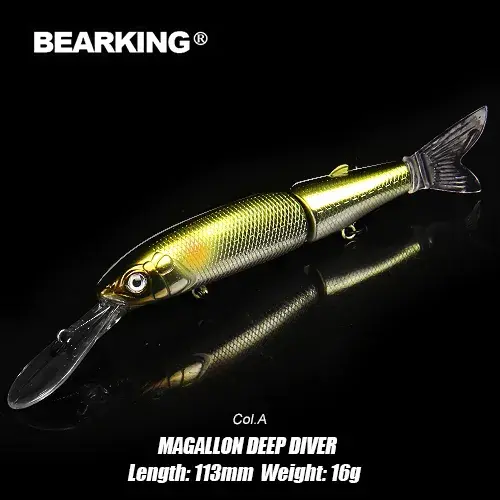 Miniatura: BEARKING 2019 A+ Fishing Lures Magallon Family 113mm 16g  113mm 13.7g  88mm 7.2g