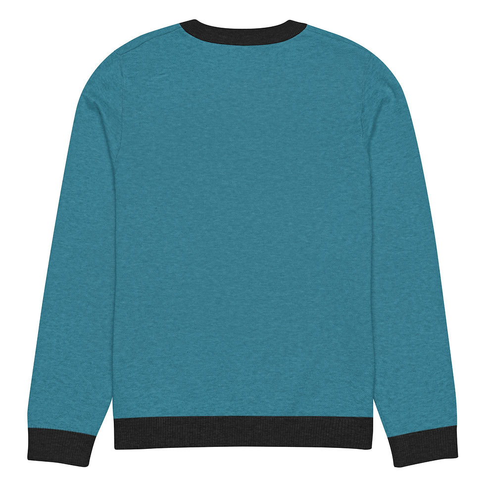 Thumbnail: Knitted crew neck sweater