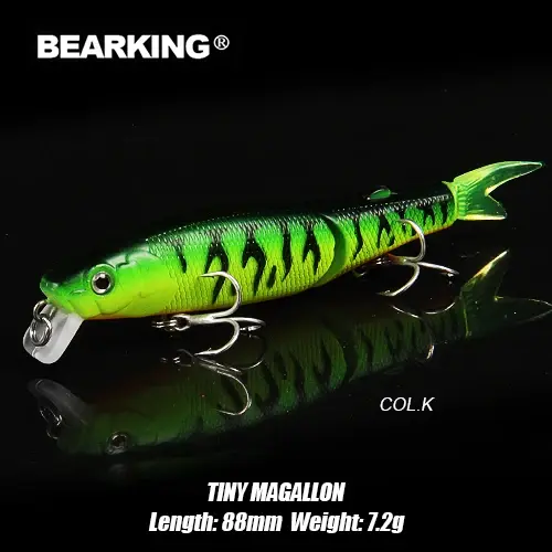 Miniatura: BEARKING 2019 A+ Fishing Lures Magallon Family 113mm 16g  113mm 13.7g  88mm 7.2g