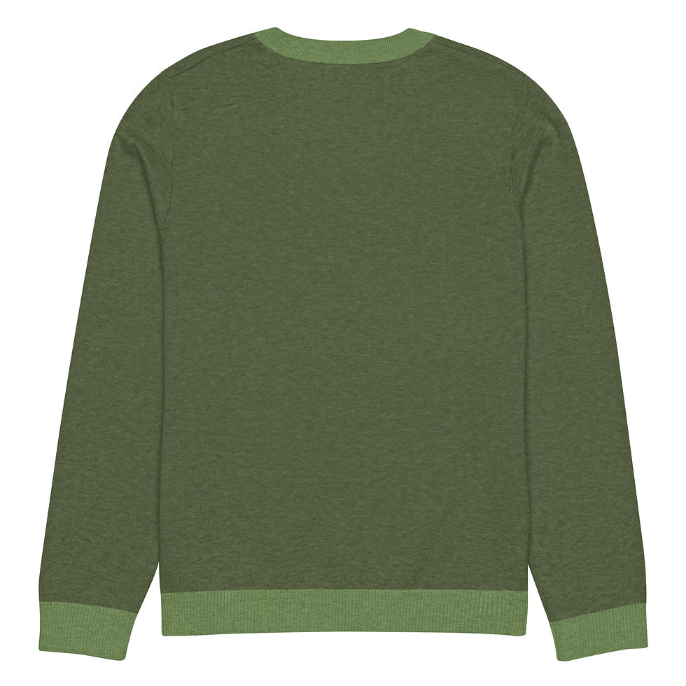 Thumbnail: Knitted crew neck sweater
