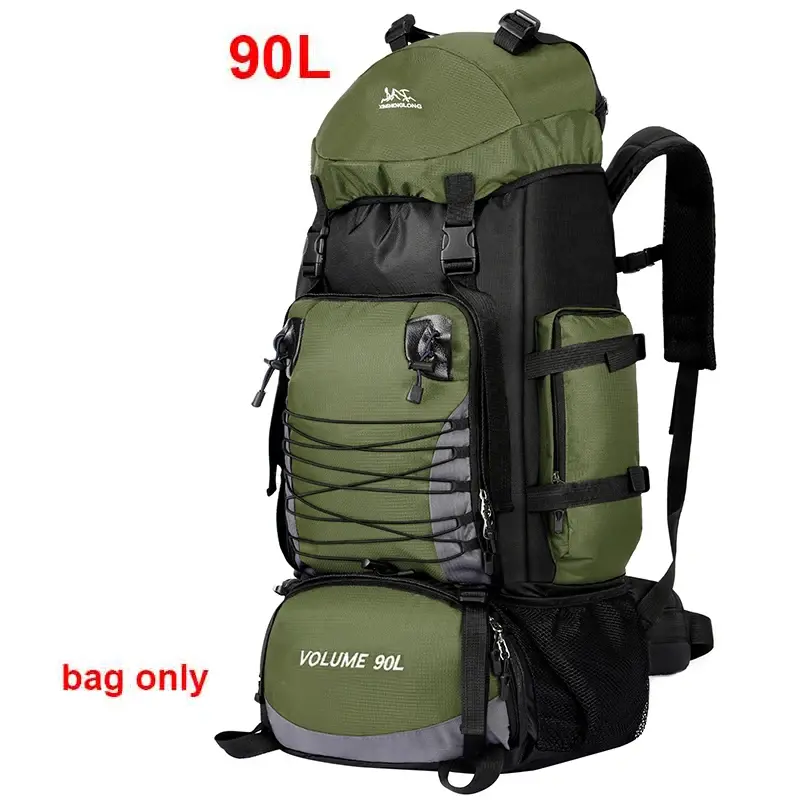 Thumbnail: 90L Travel Bag Camping Backpack Hiking Climbing Bags Mountaineering Large