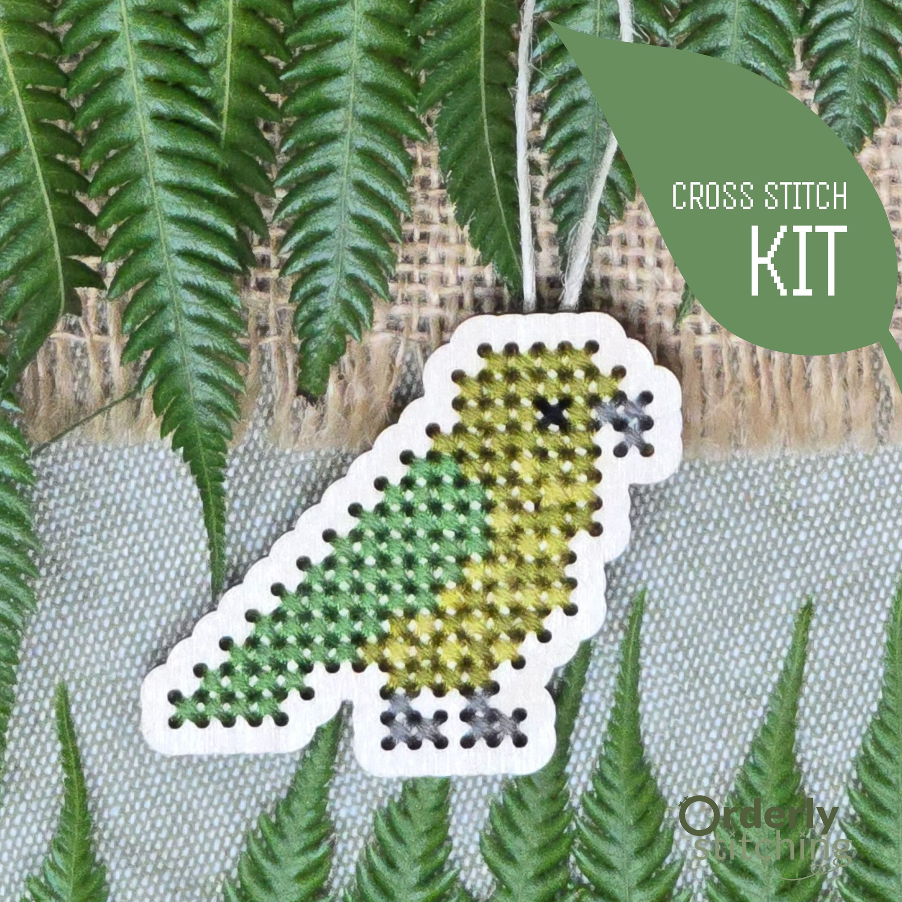 Kea - Cross Stitch Ornament Kit