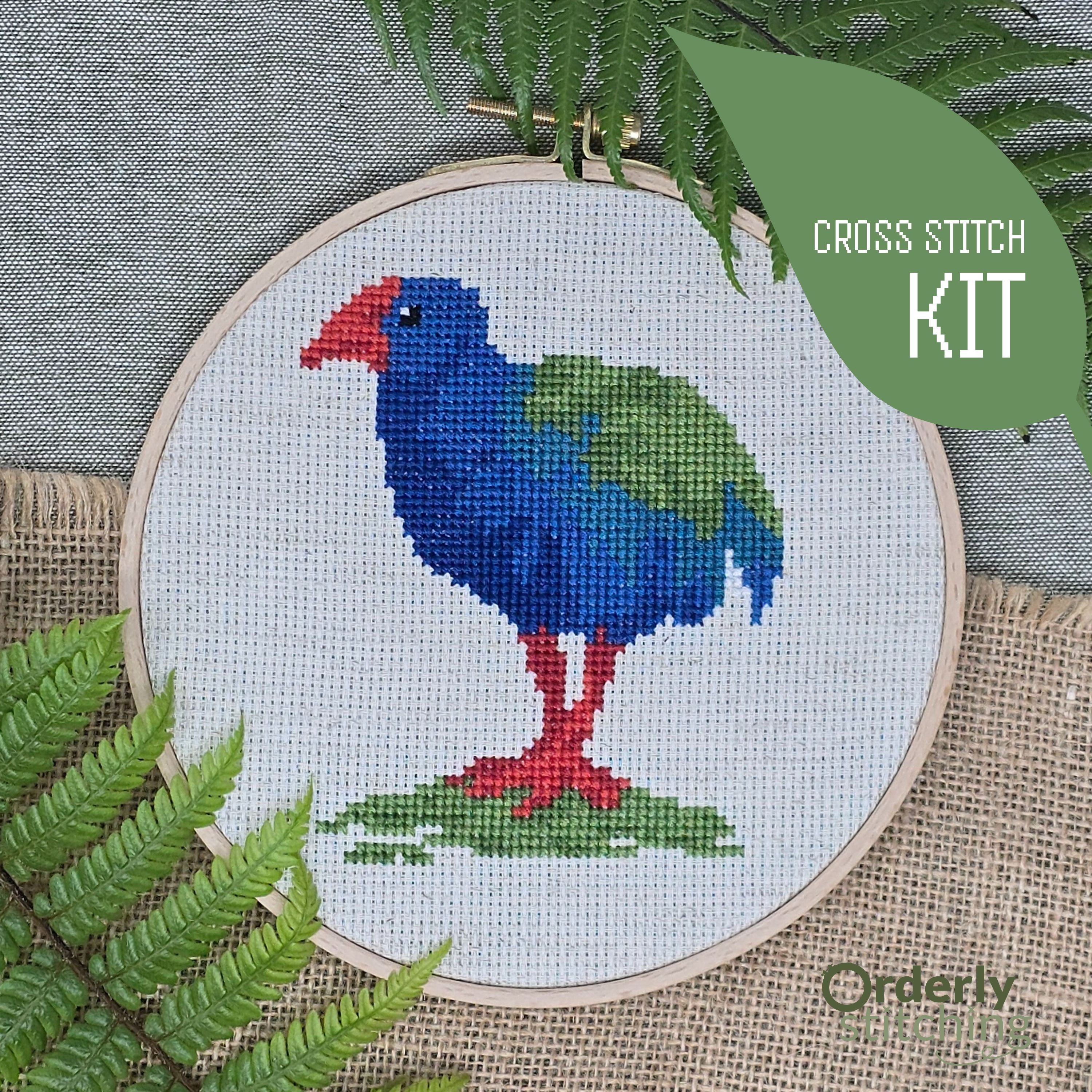 Takahē - Cross Stitch Kit