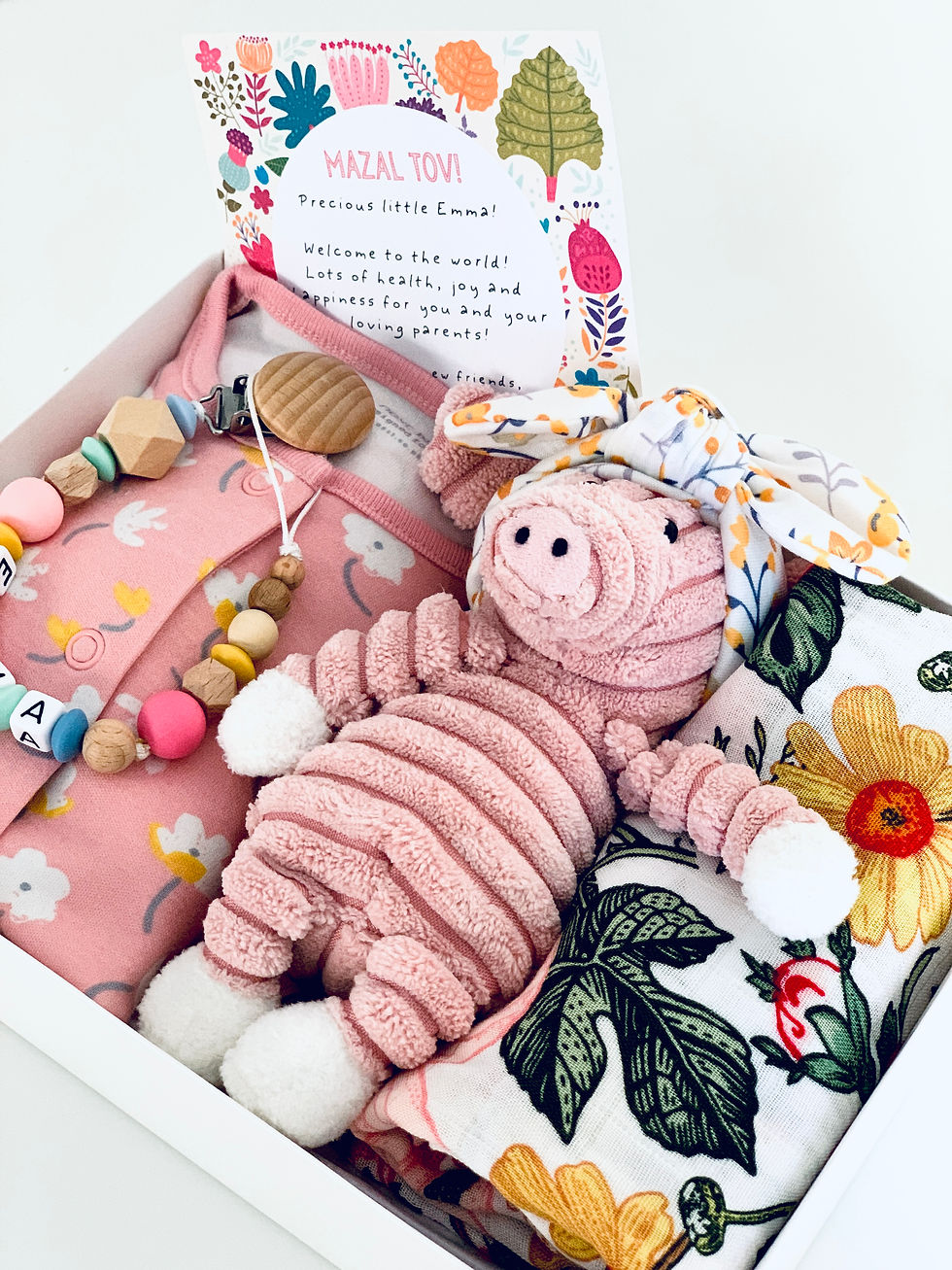 תמונה ממוזערת: GIFT GLOSSY BOX & BLESSING CARD ( wrap your gift ) 