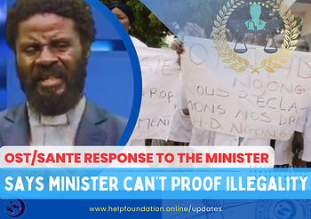 OST Santé Response to Minister Manaouda: Calls for Justice in Healthcare!