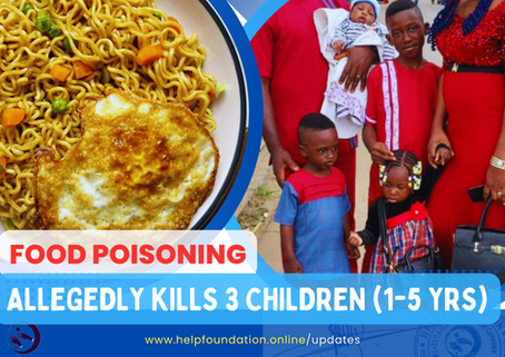 Tragic Loss of 3 Children in Buea Allegedly Due to Food Poisoning: Understanding and Preventing Such Incidents!