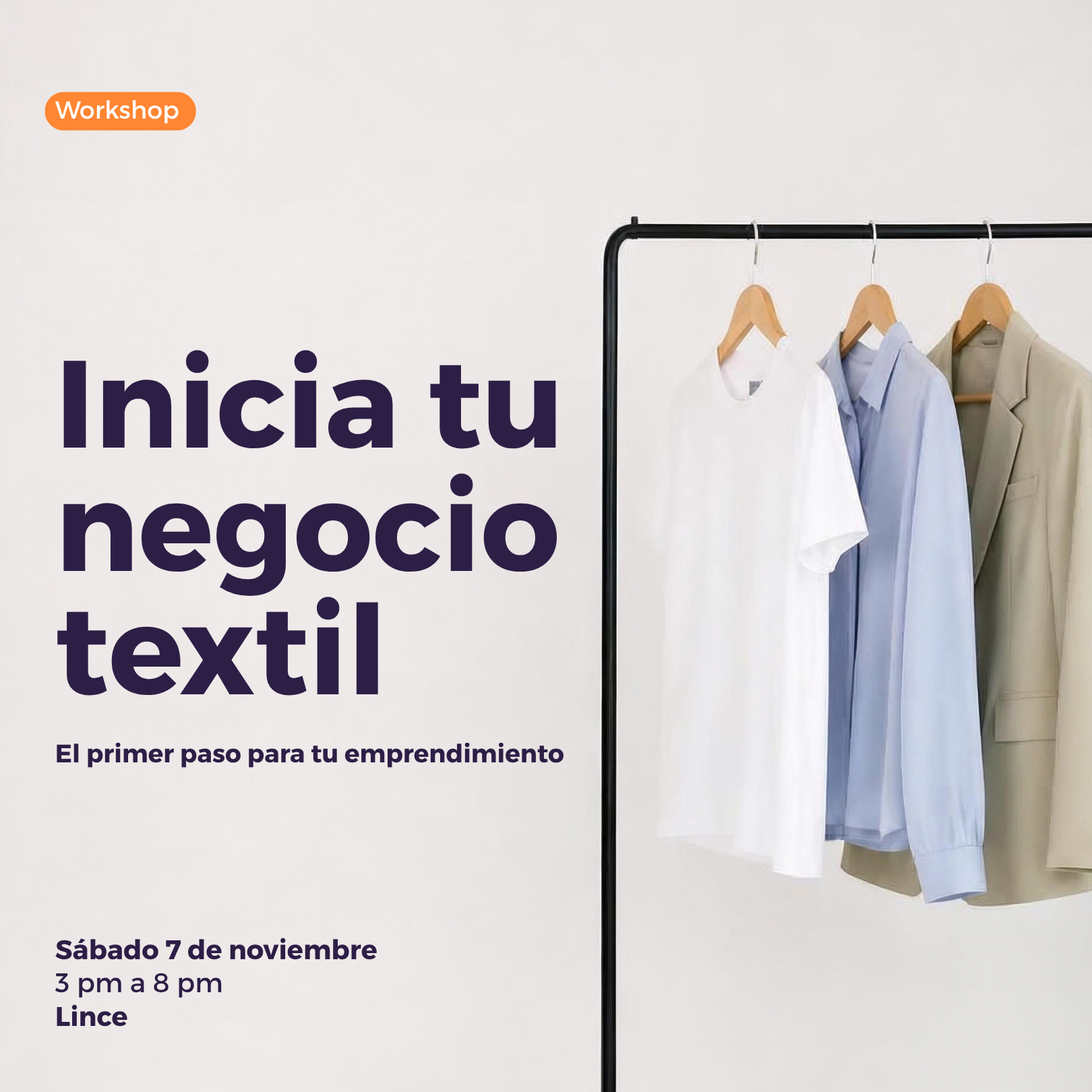 Inicia tu negocio textil
