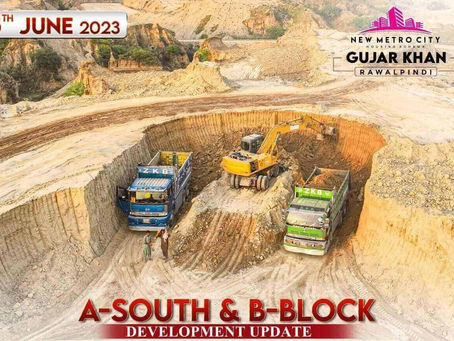 Are there any upcoming development projects in New Metro City Gujar Khan?