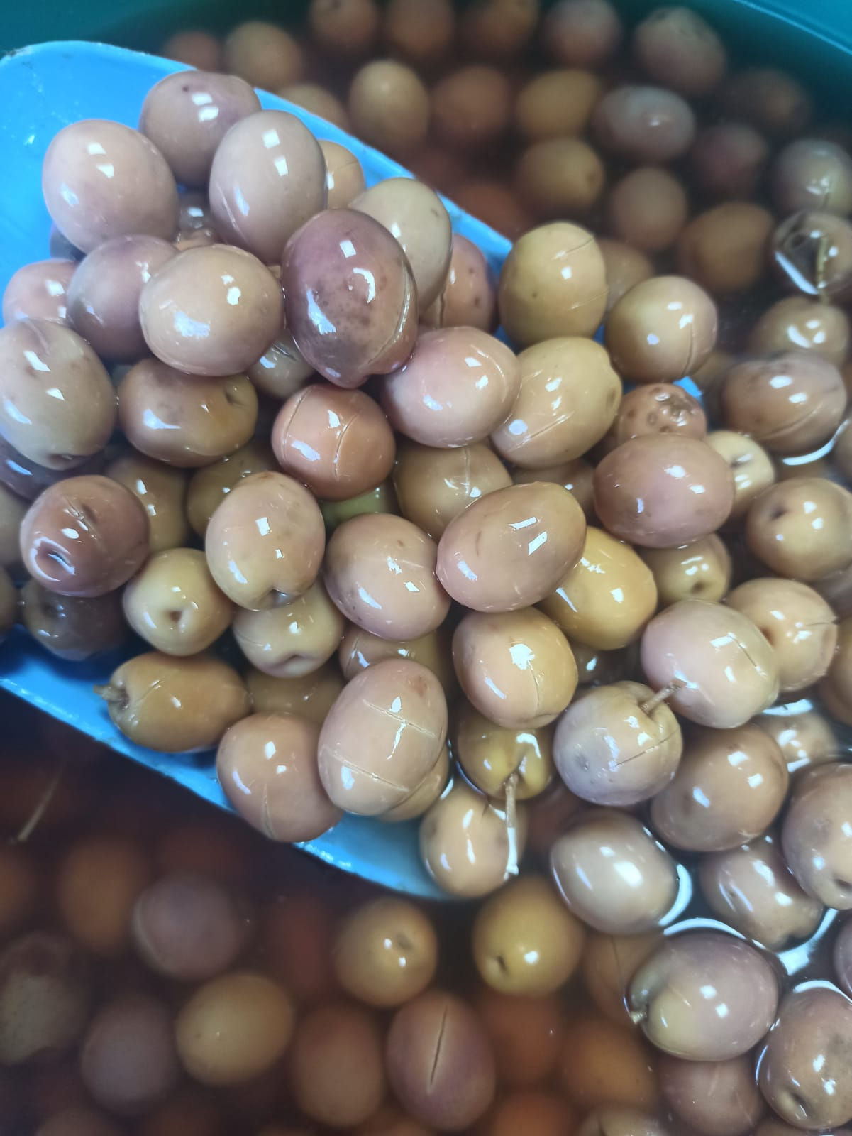 Ambalajında Edremit Çizik Yeşil Zeytin