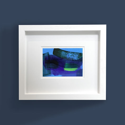 In Sight, an original Acrylic on Saunders Waterford paper by William Watson-West from the Isolation collection