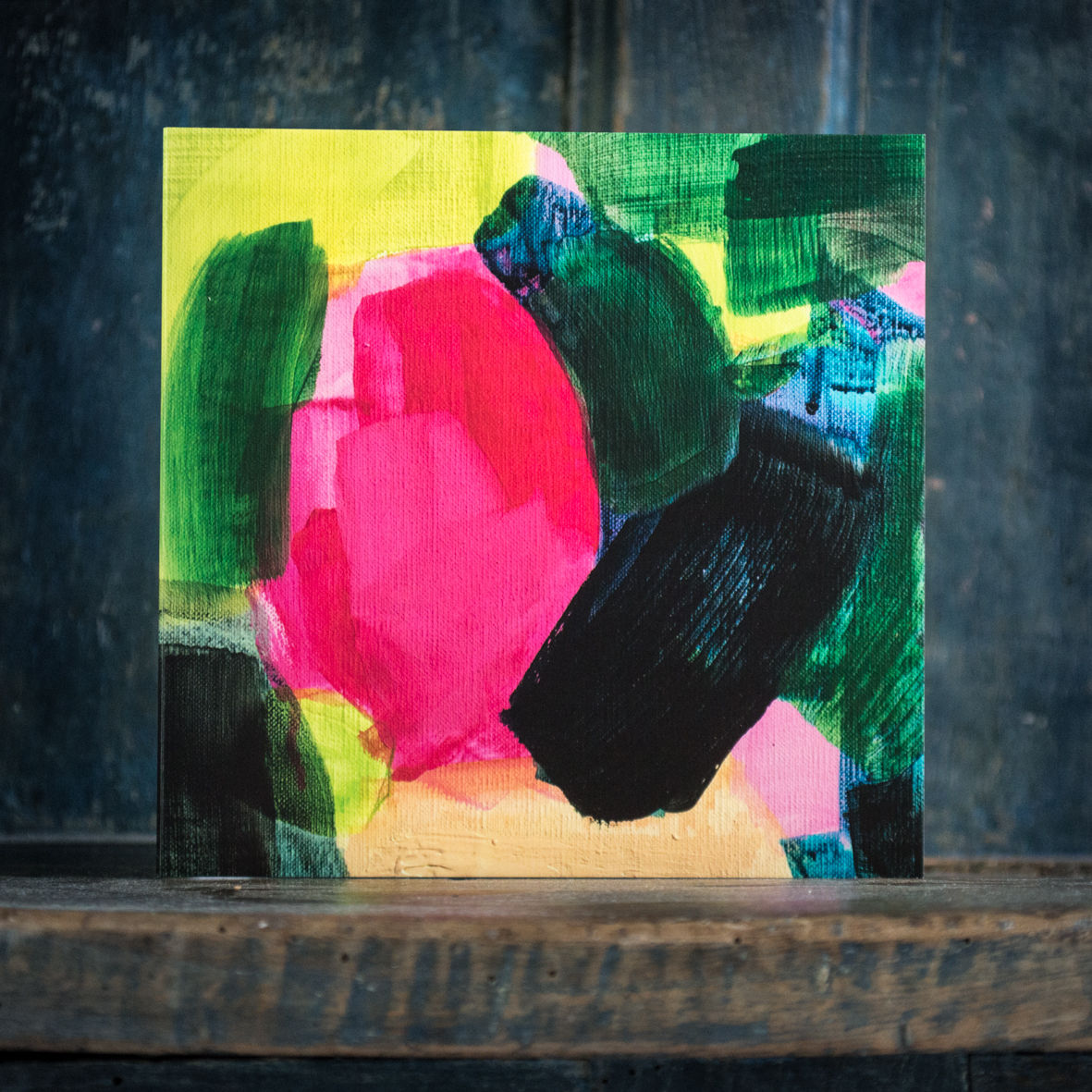 Greetings Card - April Peony