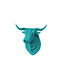 Cardboard Bull Blue 2