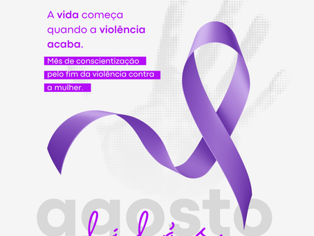 Agosto lilás