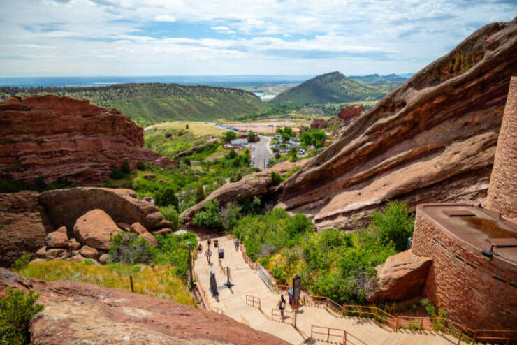 Red Rocks Park for seniors, Thongs to do in Denver