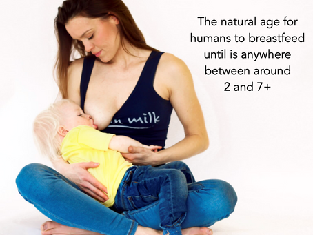 Breastfeeding beyond babyhood is normal.