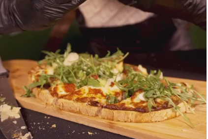 Arranged Food and Objects