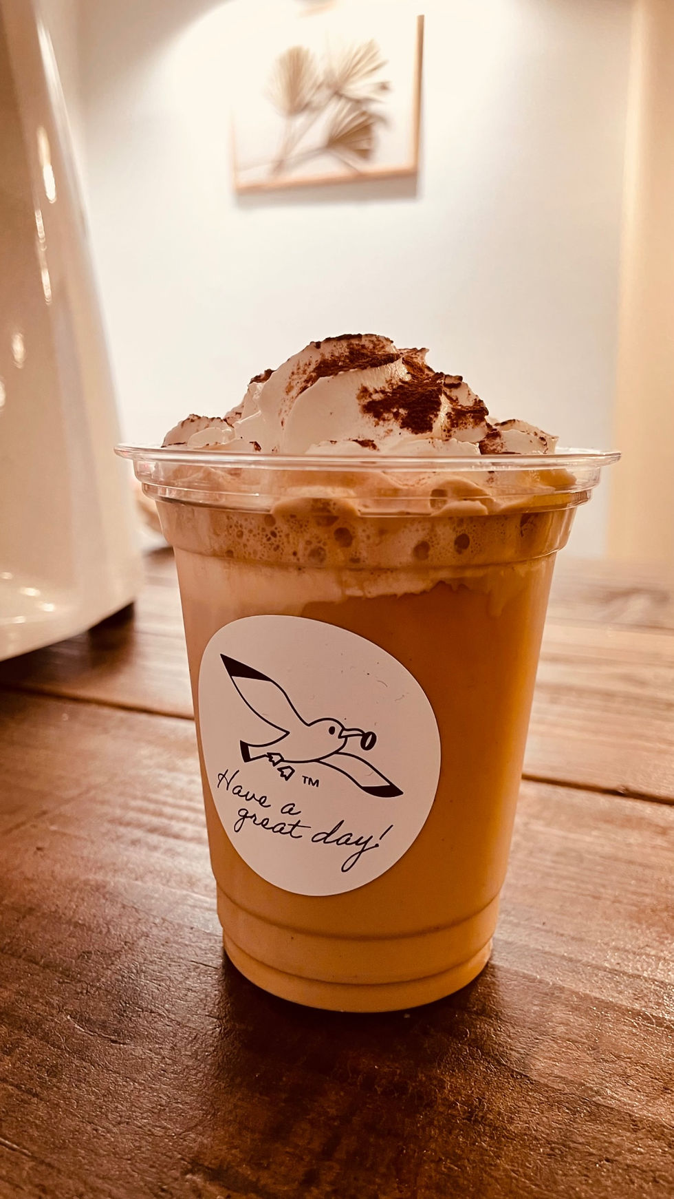 カモメロースタリ東京カフェのオージーアイスコーヒーの写真。