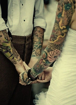tatoo bride