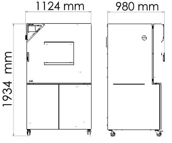 Miniaturbild: Binder MKFT 240 Dinamik İklim Kabini 228 Litre