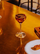 Cocktail + Baked Lubeck Marzipan _ Koloman (photo credit to Nick Johnson)