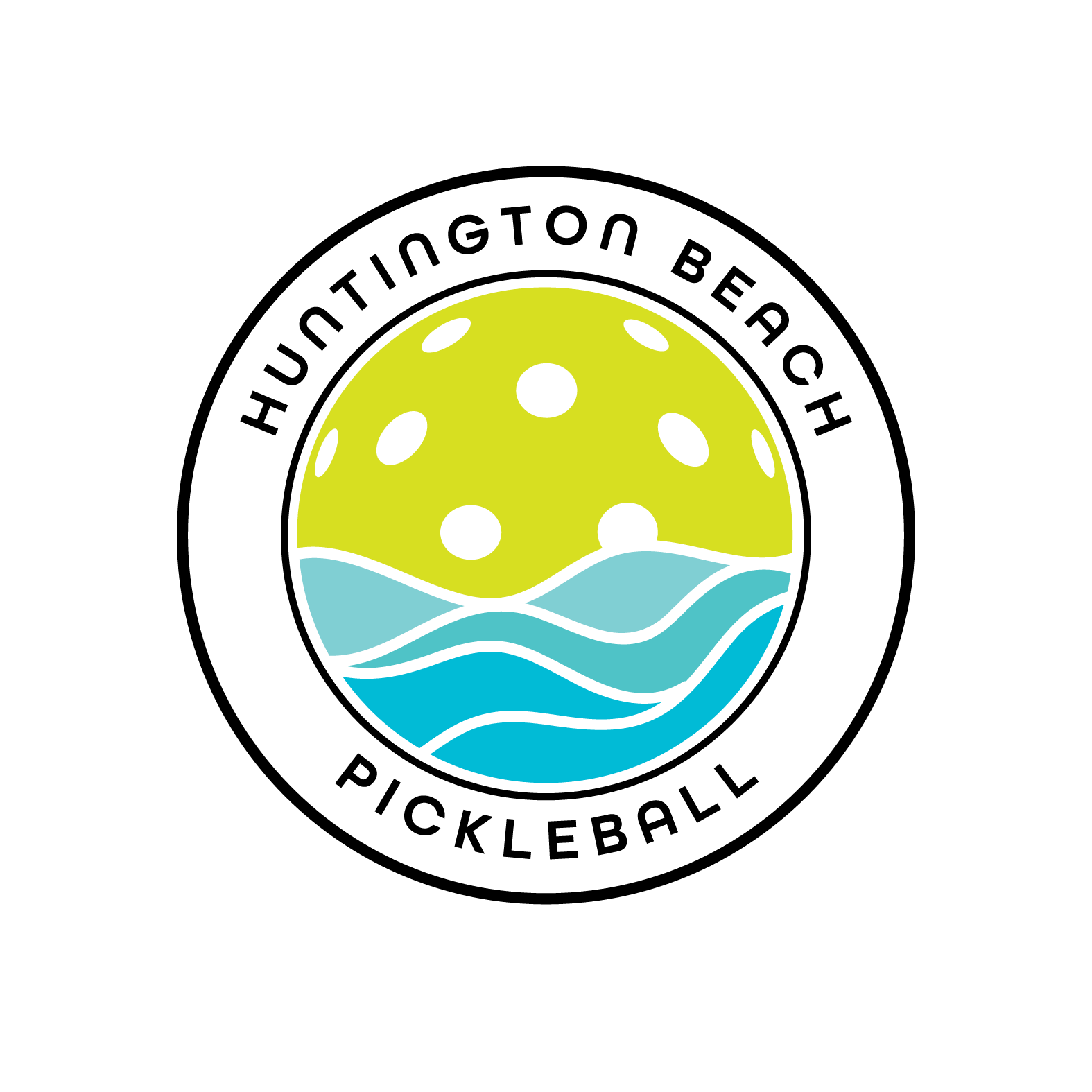 Huntington Beach Pickleball logo