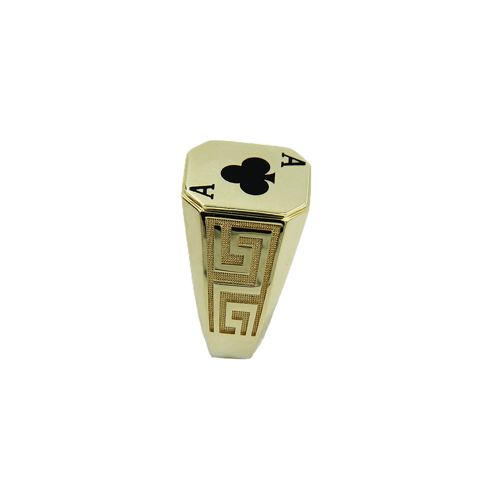 Thumbnail: 18kt Gold Jewellery | 18kt Gold Ring | Gold Ring for Men