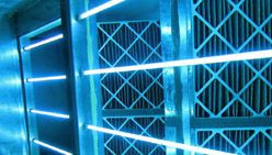 UV light Coil disinfection
