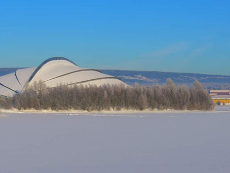 Famous skating arena “The Viking Ship” goes CO2!