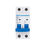Miniatura: Interruptor de circuito en miniatura 2 polos 63A Mod. NB1-63 63A Marca Chint