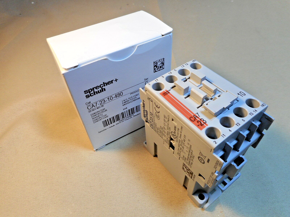 Miniatura: Contactor 23A 480VAC 1NO  Mod. CA7-23-10-480 Marca:Sprecher + Schuh
