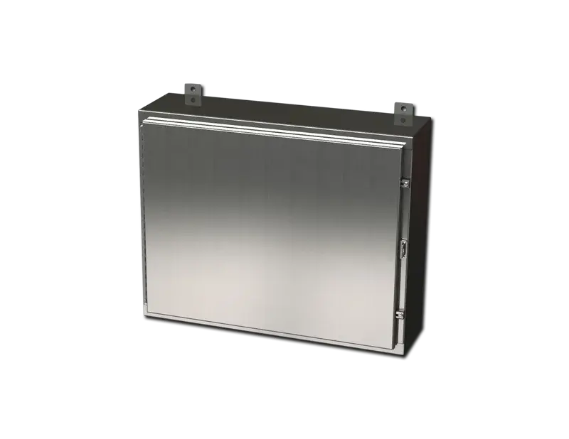 Gabinete Acero Inoxidable  in Nema 4X LP    Mod.  SCE-48H3612SS6LP  Marca:  SCE