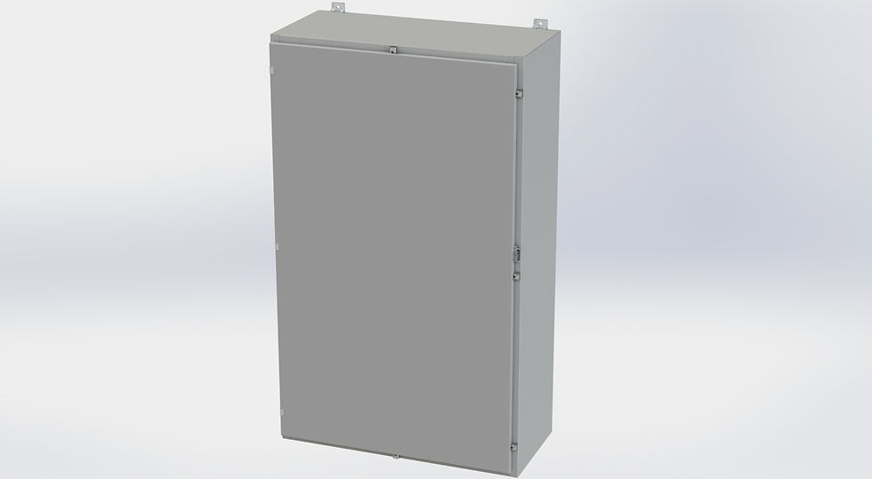 Miniatura: Gabinete Acero al Carbon 60 x 36 x 16 Nema 4 LP   Mod. SCE-60H3616LP  Marca: SCE