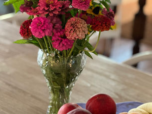 Plant the Flowers. Use the Good Dishes