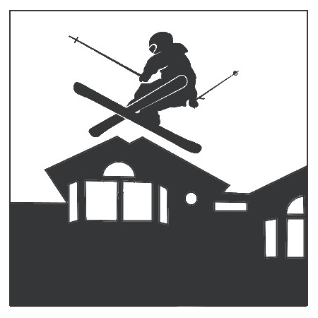 Utah Ski House logo