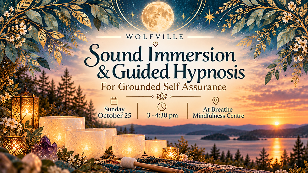 Sound Immersion & Guided Hypnosis for Grounded Self Assurance