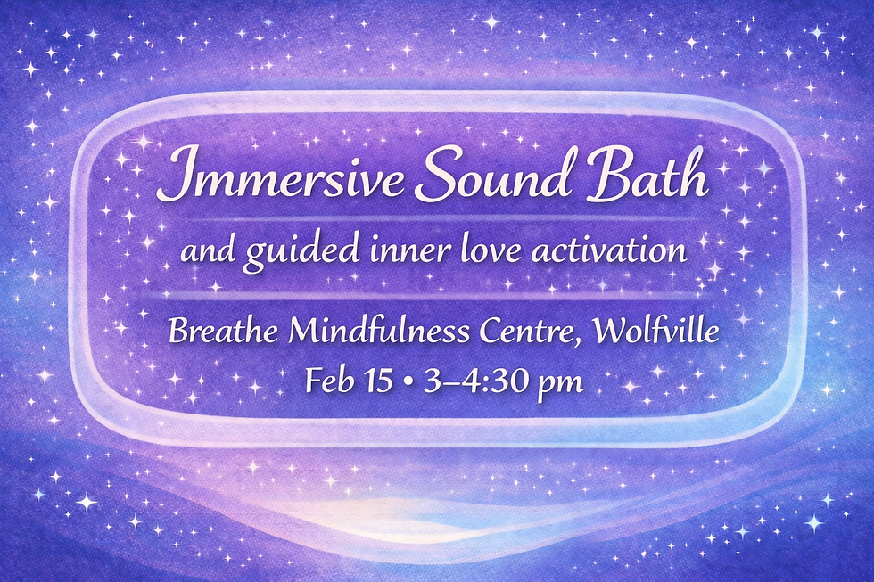 Immersive Sound Bath & guided inner love activation