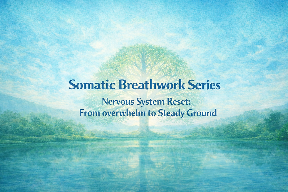 Wolfville Somatic Breathwork Series Nervous System Reset: From Overwhelm to Steady Ground