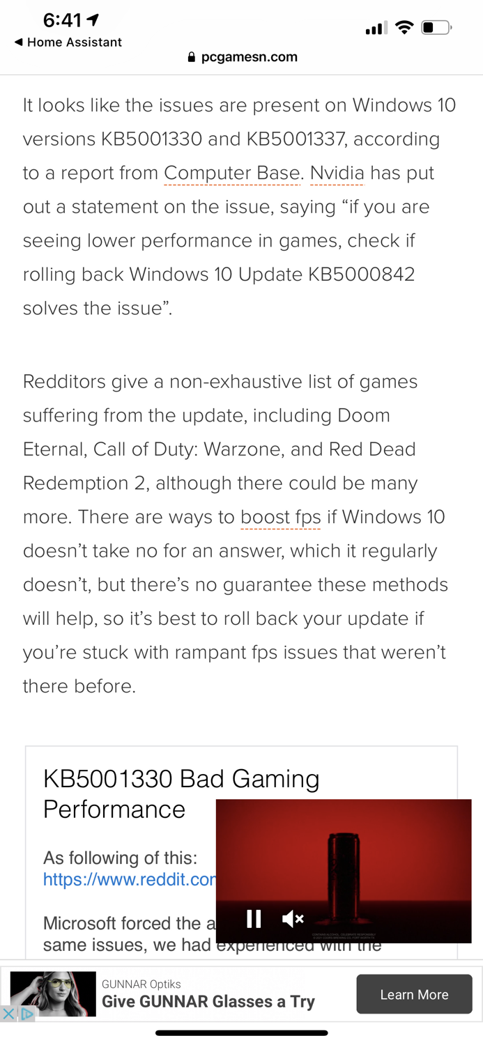 Windows Updates content media