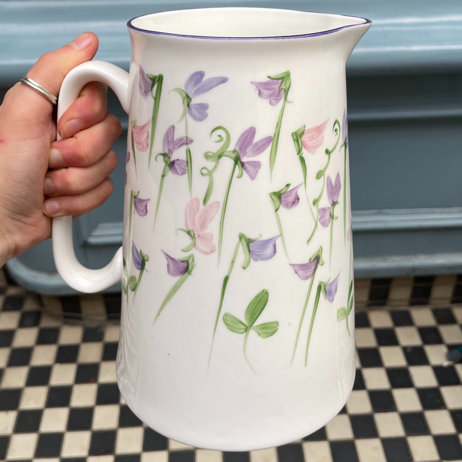 Katie Firmin Sweet Pea Giant Jug