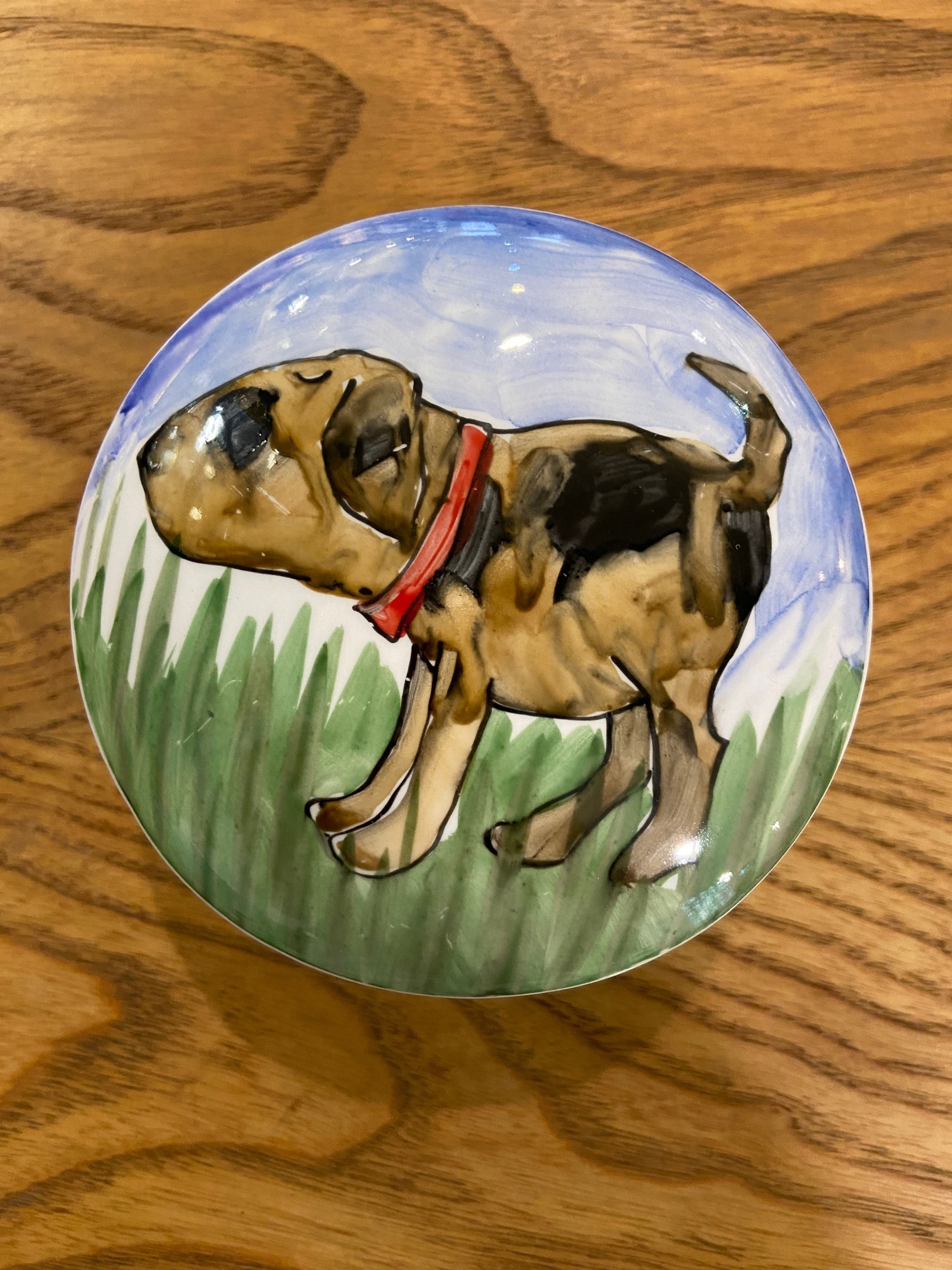 Josie Firmin Dogs Lidded Boxes