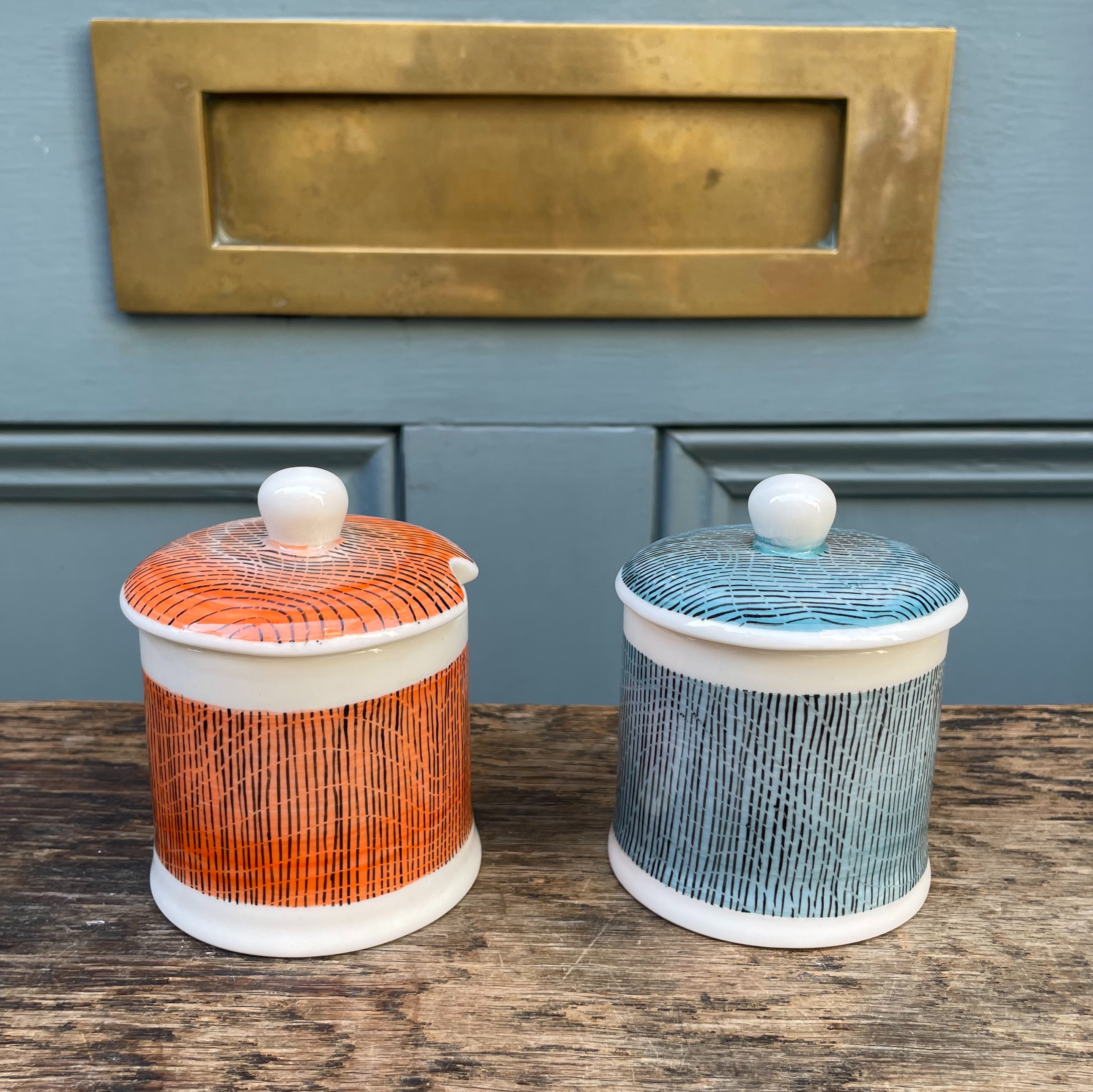 Marg Duston Small Jam Pots