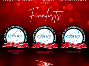 2022 Clubs WA Awards for Excellence Finalists!