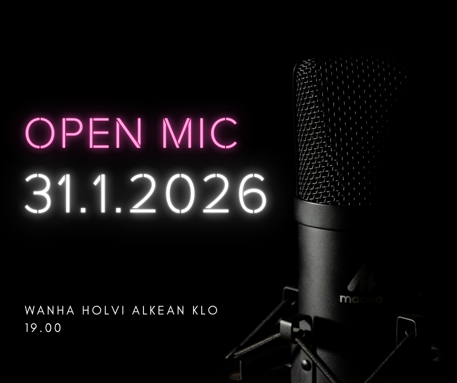 Open mic, wanha holvi
