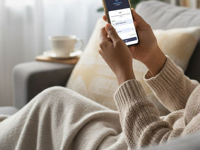 A patient using TouchPoints.health on their phone