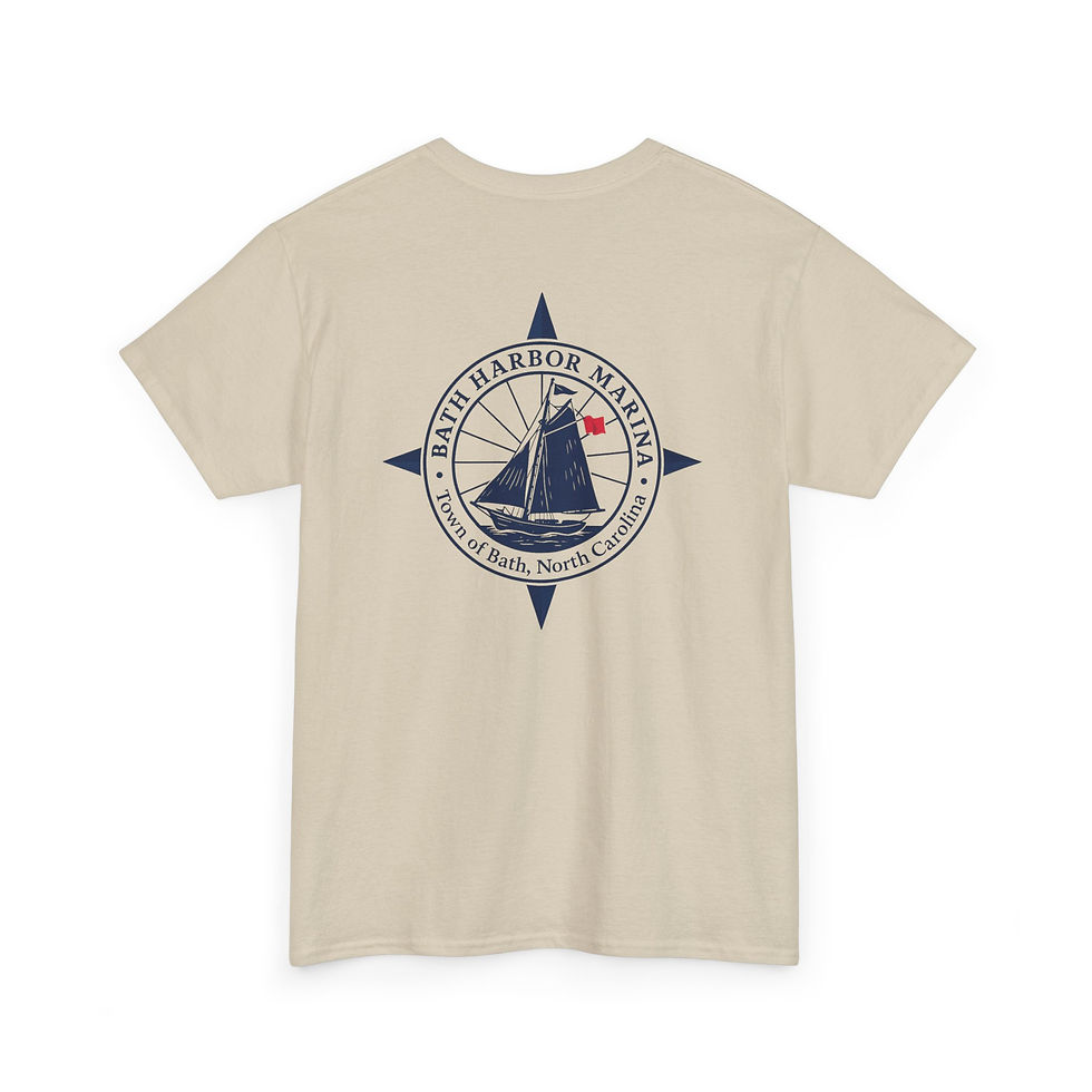 Thumbnail: BATH HARBOR MARINA T-SHIRT