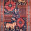 Thumbnail: 9x12 Handmade Wool Pak Serapi Prussian Blue Tribal Animal Design - 1948-19