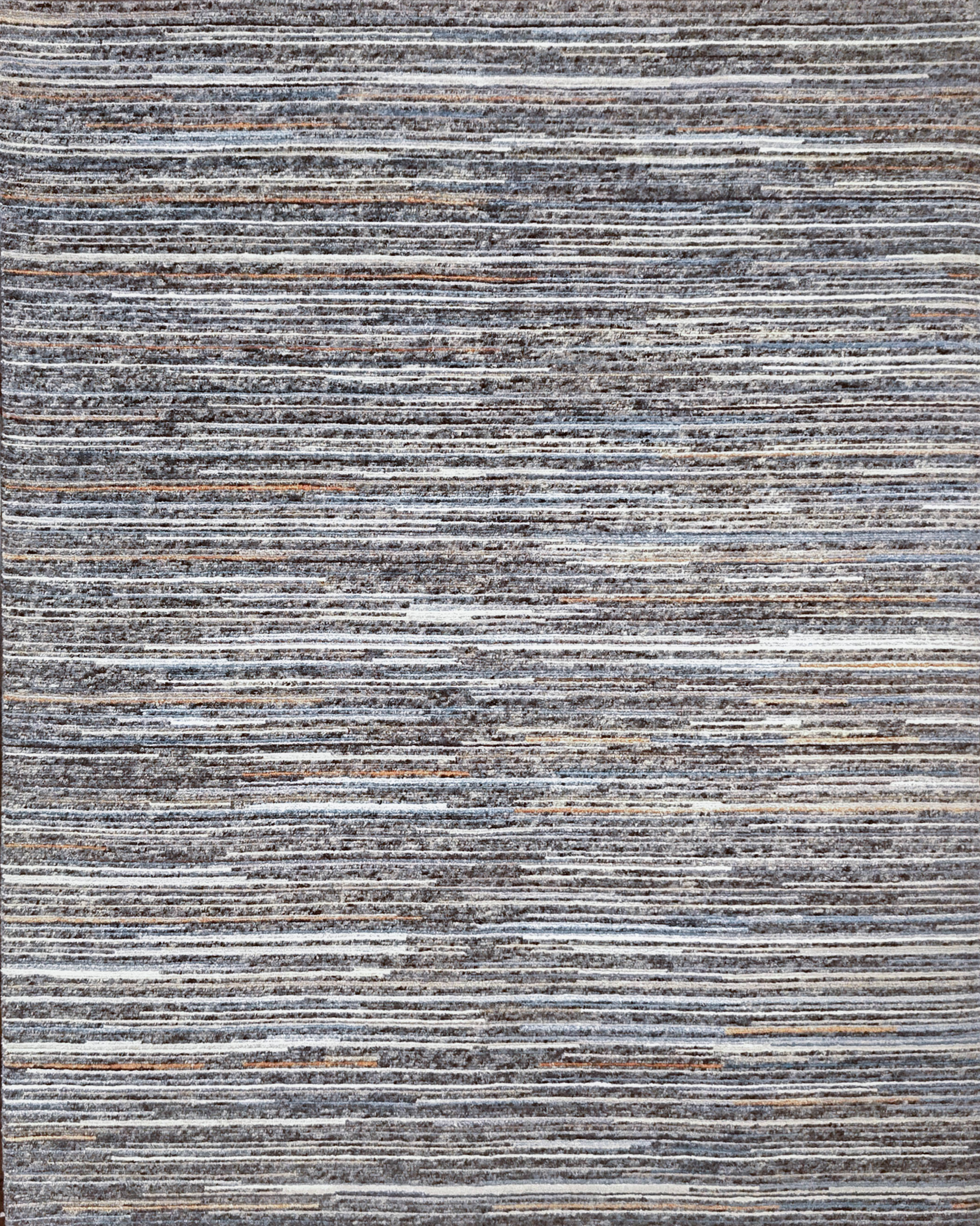 10' 1" X 8' 1" Handmade Stripes - 7472-8